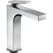 AXOR-Citterio-Single-lever-basin-mixer-160-with-lever-handle-and-waste-set-rhombic-cut-Chrome-39081000