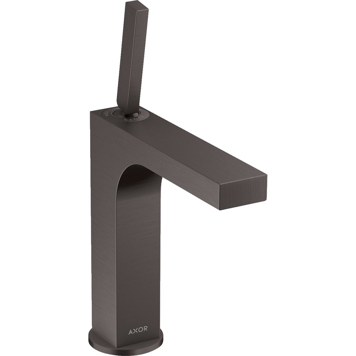 AXOR-Citterio-Single-lever-basin-mixer-160-with-pin-handle-and-waste-set-Brushed-Black-Chrome-39032340