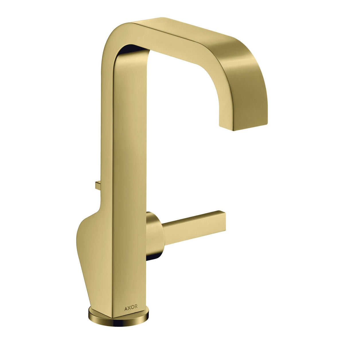 AXOR-Citterio-Single-lever-basin-mixer-190-with-pin-handle-and-pop-up-waste-set-Polished-Brass-39034930