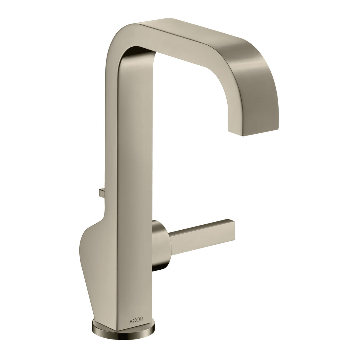 AXOR-Citterio-Single-lever-basin-mixer-190-with-pin-handle-and-pop-up-waste-set-Polished-Nickel-39034830