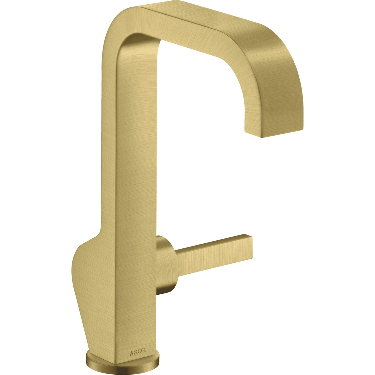 AXOR-Citterio-Single-lever-basin-mixer-190-with-pin-handle-and-waste-set-Brushed-Brass-39037950