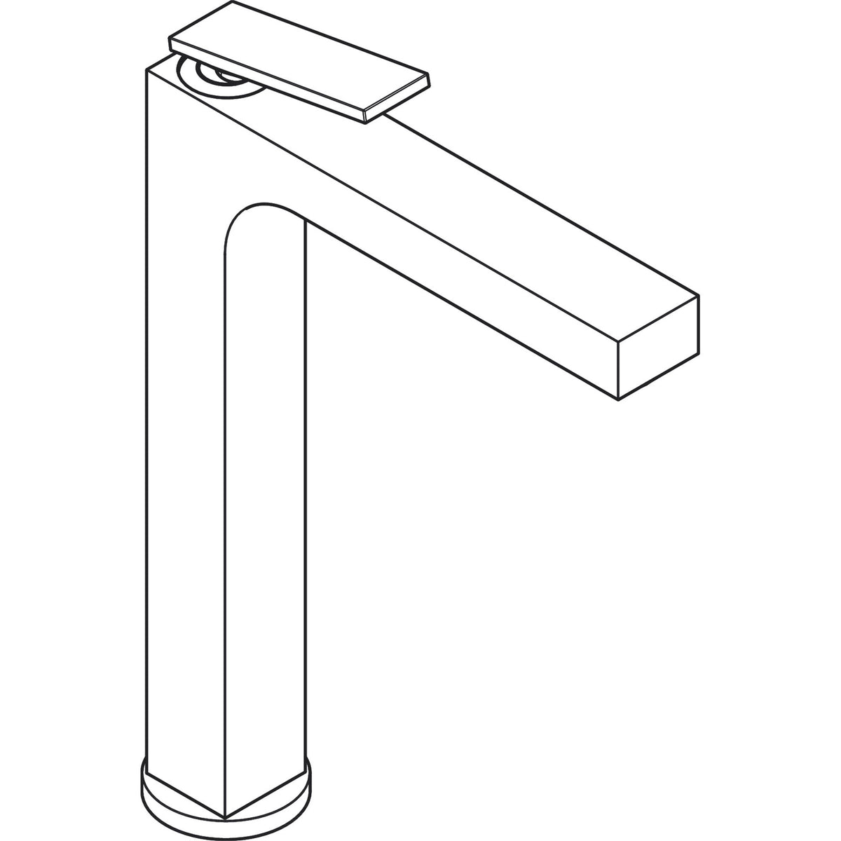 AXOR-Citterio-Single-lever-basin-mixer-280-with-lever-handle-for-wash-bowls-with-waste-set-39021-technical-02