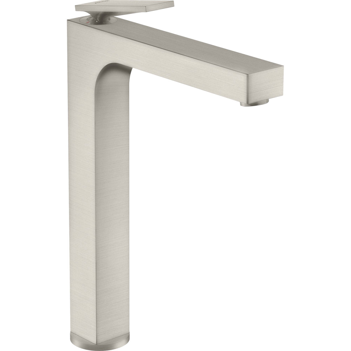 AXOR-Citterio-Single-lever-basin-mixer-280-with-lever-handle-for-wash-bowls-with-waste-set-Stainless-Steel-Optic-39021800