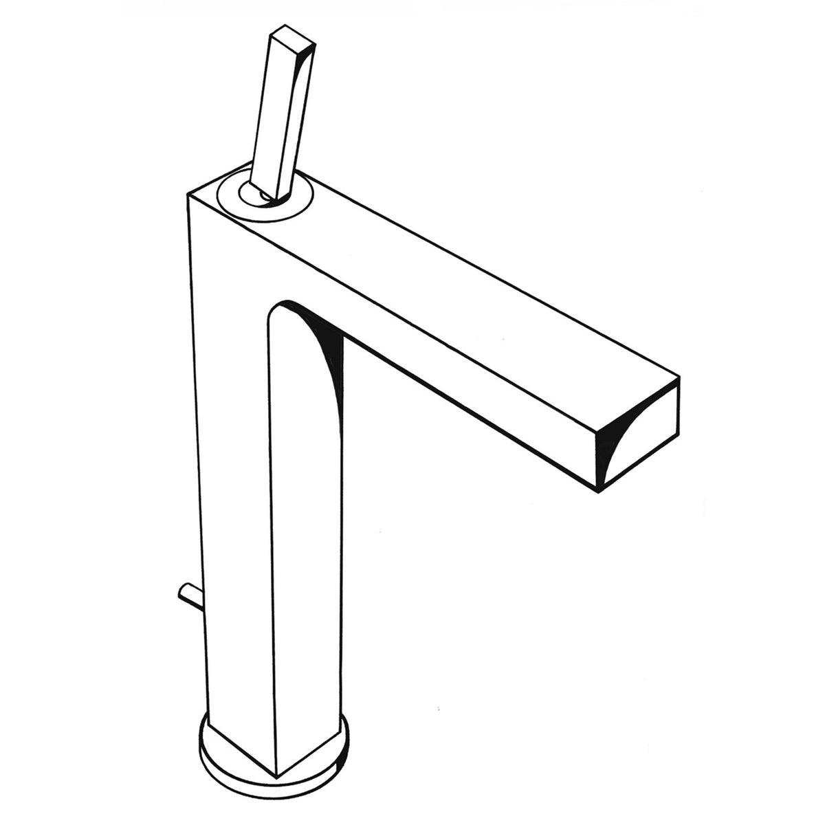 AXOR-Citterio-Single-lever-basin-mixer-280-with-pin-handle-for-wash-bowls-with-pop-up-waste-set-39020-technical-04