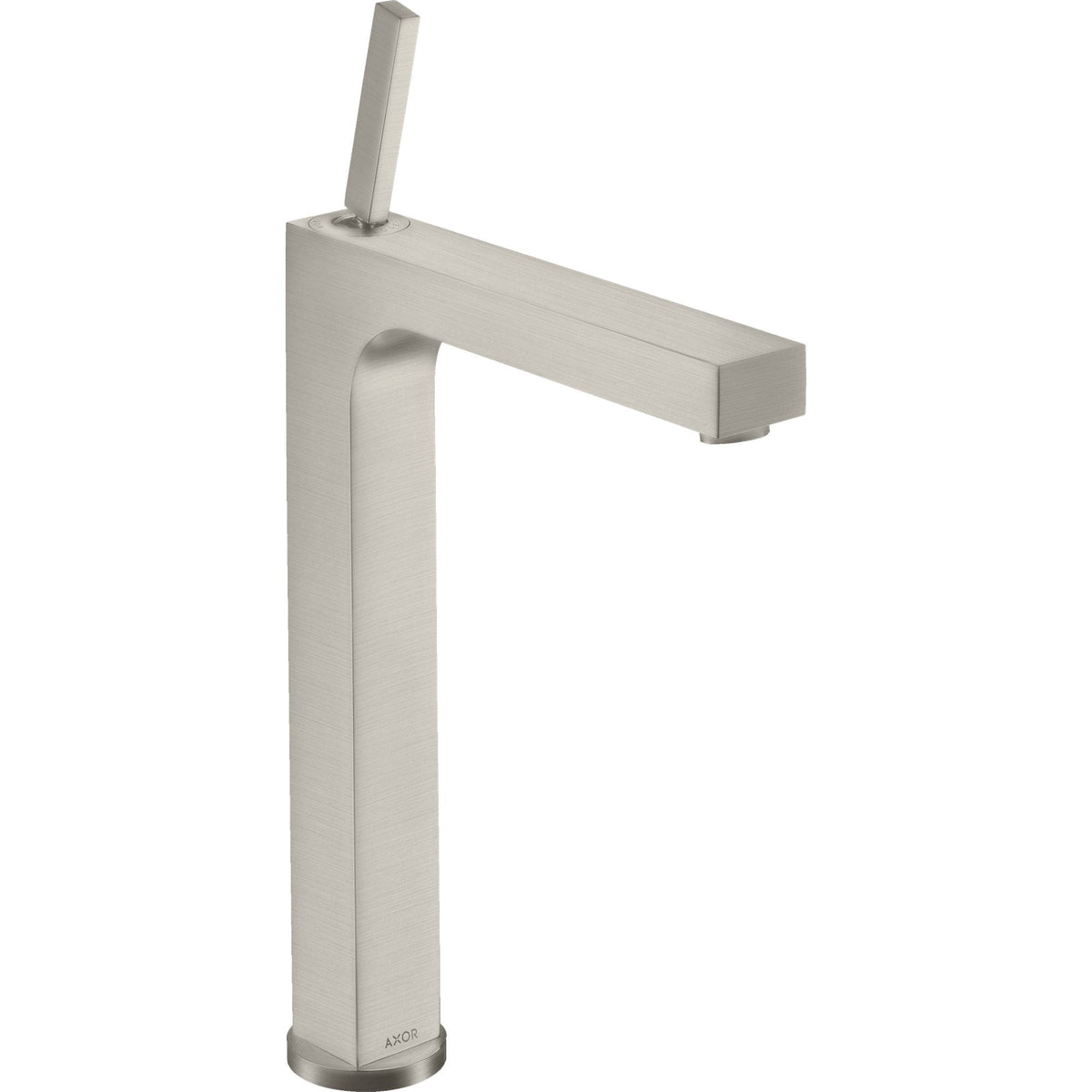 AXOR-Citterio-Single-lever-basin-mixer-280-with-pin-handle-for-wash-bowls-with-pop-up-waste-set-Stainless-Steel-Optic-39020800