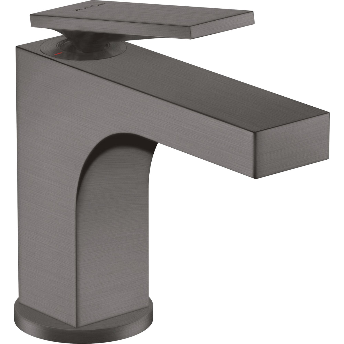 AXOR-Citterio-Single-lever-basin-mixer-90-with-lever-handle-for-hand-wash-basins-with-pop-up-waste-set-Brushed-Black-Chrome-39022340