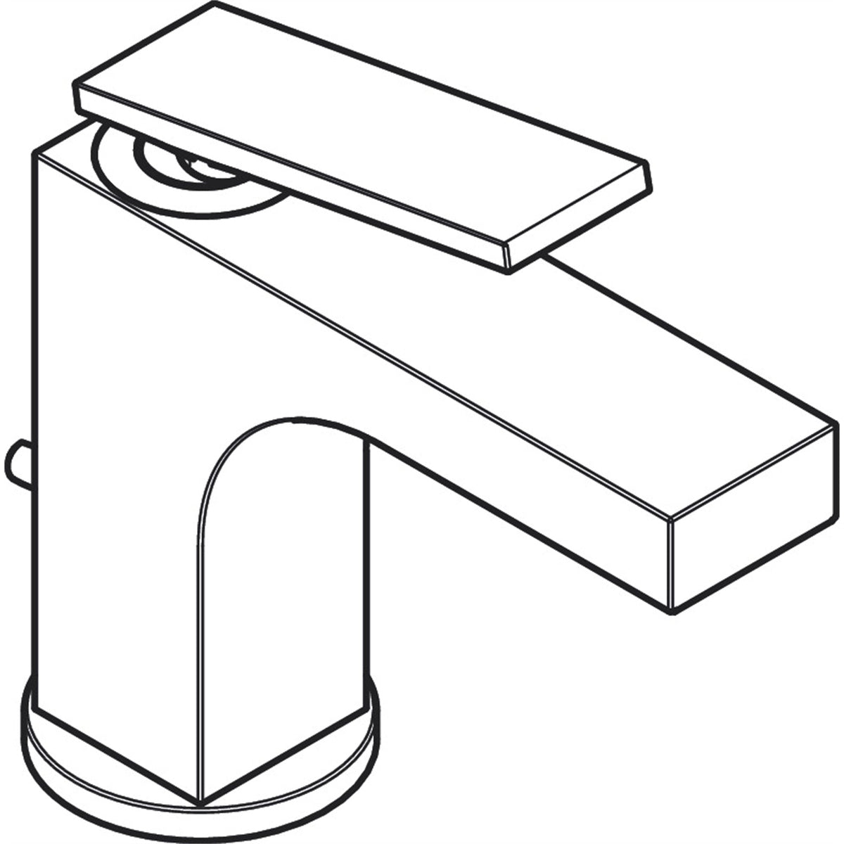 AXOR-Citterio-Single-lever-basin-mixer-90-with-lever-handle-for-hand-wash-basins-with-pop-up-waste-set-rhombic-cut-39001-technical-02