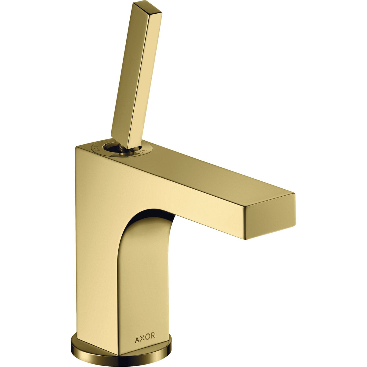 AXOR-Citterio-Single-lever-basin-mixer-90-with-pin-handle-for-hand-wash-basins-with-pop-up-waste-set-Polished-Brass-39035930