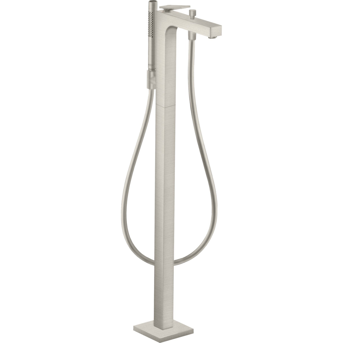 AXOR-Citterio-Single-lever-bath-mixer-floor-standing-with-lever-handle-Stainless-Steel-Optic-39440800