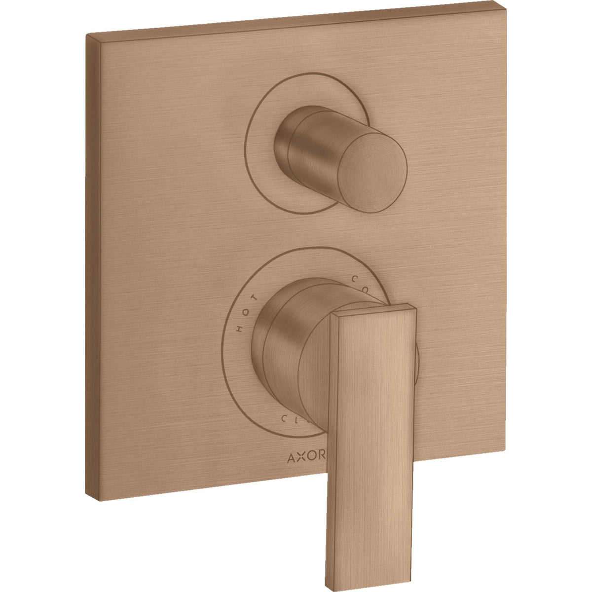 AXOR-Citterio-Single-lever-bath-mixer-for-concealed-installation-with-lever-handle-Brushed-Red-Gold-39455310
