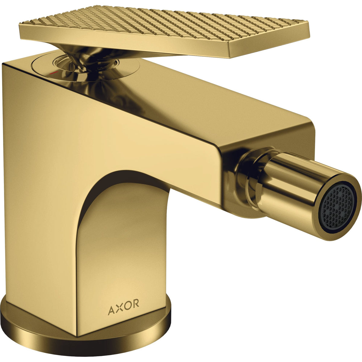 AXOR-Citterio-Single-lever-bidet-mixer-with-lever-handle-and-pop-up-waste-set-rhombic-cut-Polished-Gold-Optic-39201990