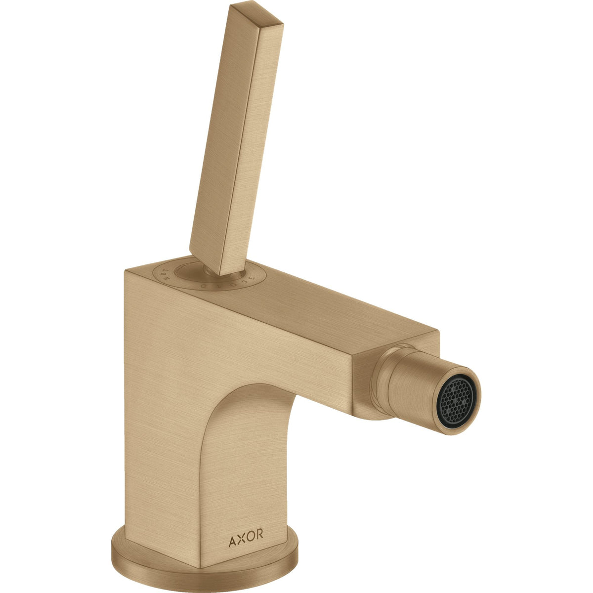 AXOR-Citterio-Single-lever-bidet-mixer-with-pop-up-waste-set-Brushed-Bronze-39210140