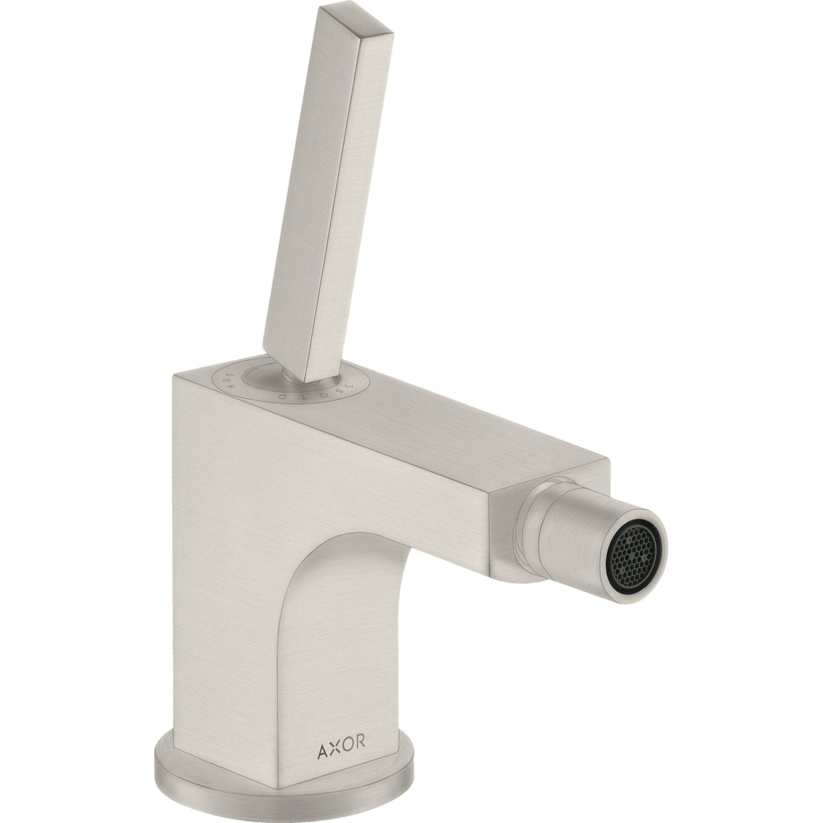 AXOR-Citterio-Single-lever-bidet-mixer-with-pop-up-waste-set-Stainless-Steel-Optic-39210800