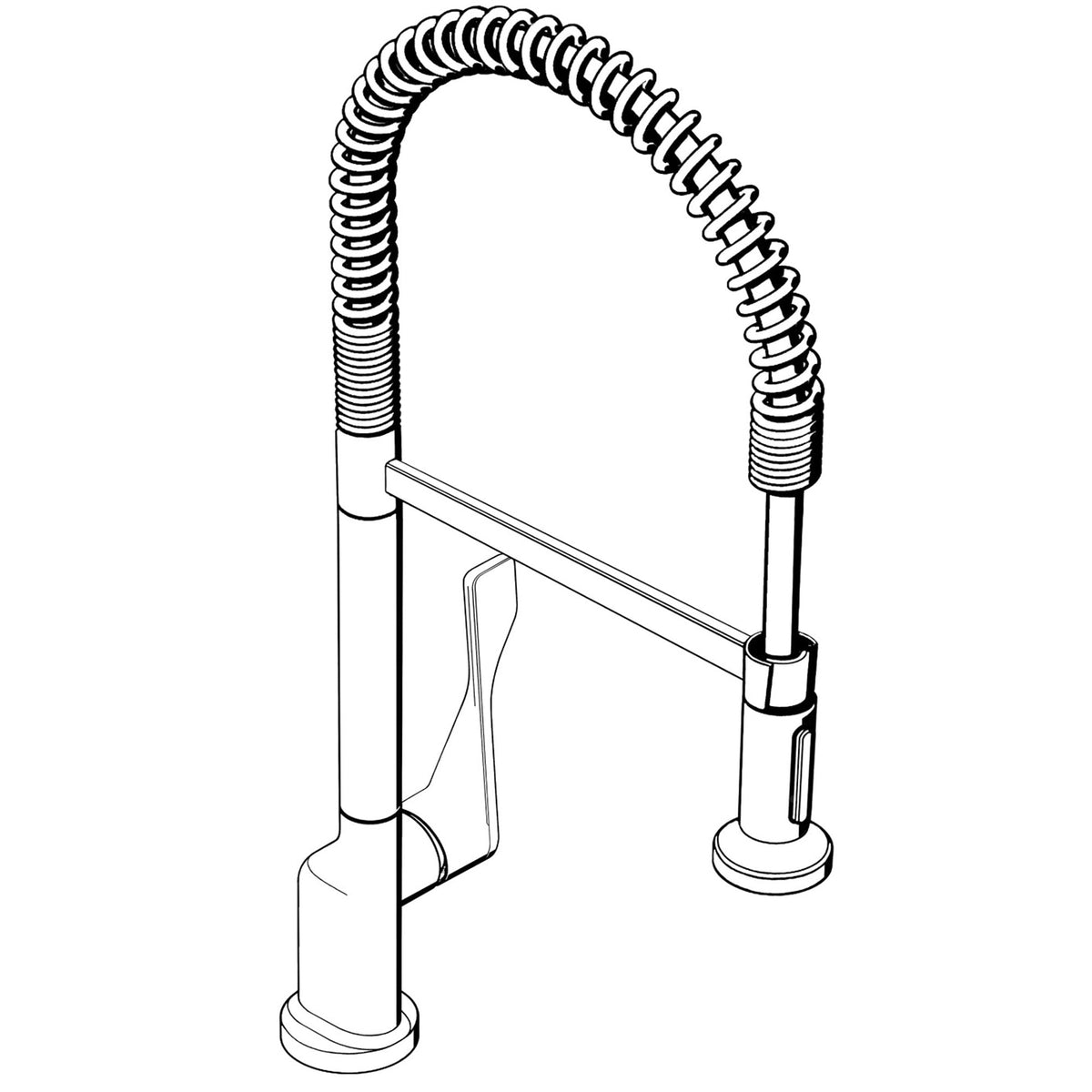 AXOR-Citterio-Single-lever-kitchen-mixer-230-Semi-Pro-Brushed-Black-Chrome-39840340