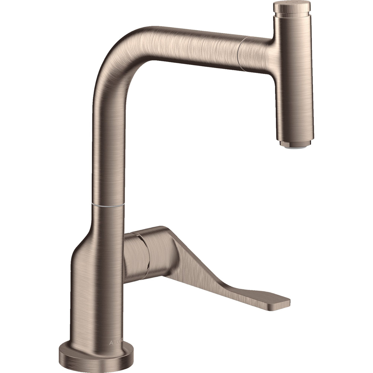 AXOR-Citterio-Single-lever-kitchen-mixer-230-with-pull-out-spout-EcoSmart-Brushed-Nickel-39864820