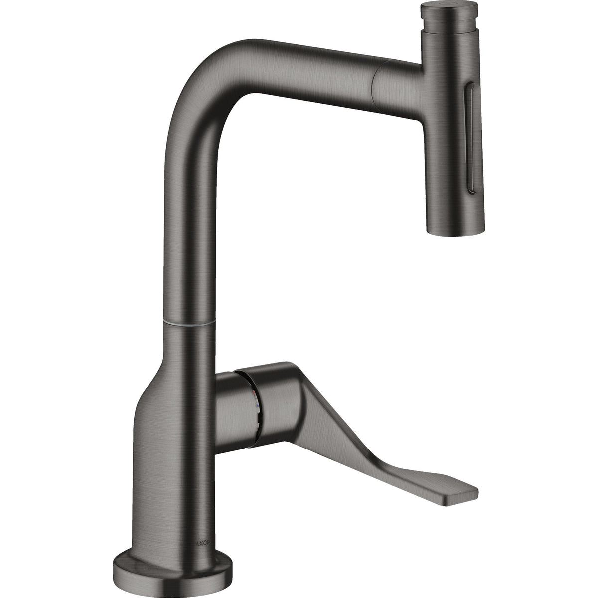 AXOR-Citterio-Single-lever-kitchen-mixer-Select-230-2jet-with-pull-out-spray-Brushed-Black-Chrome-39863340