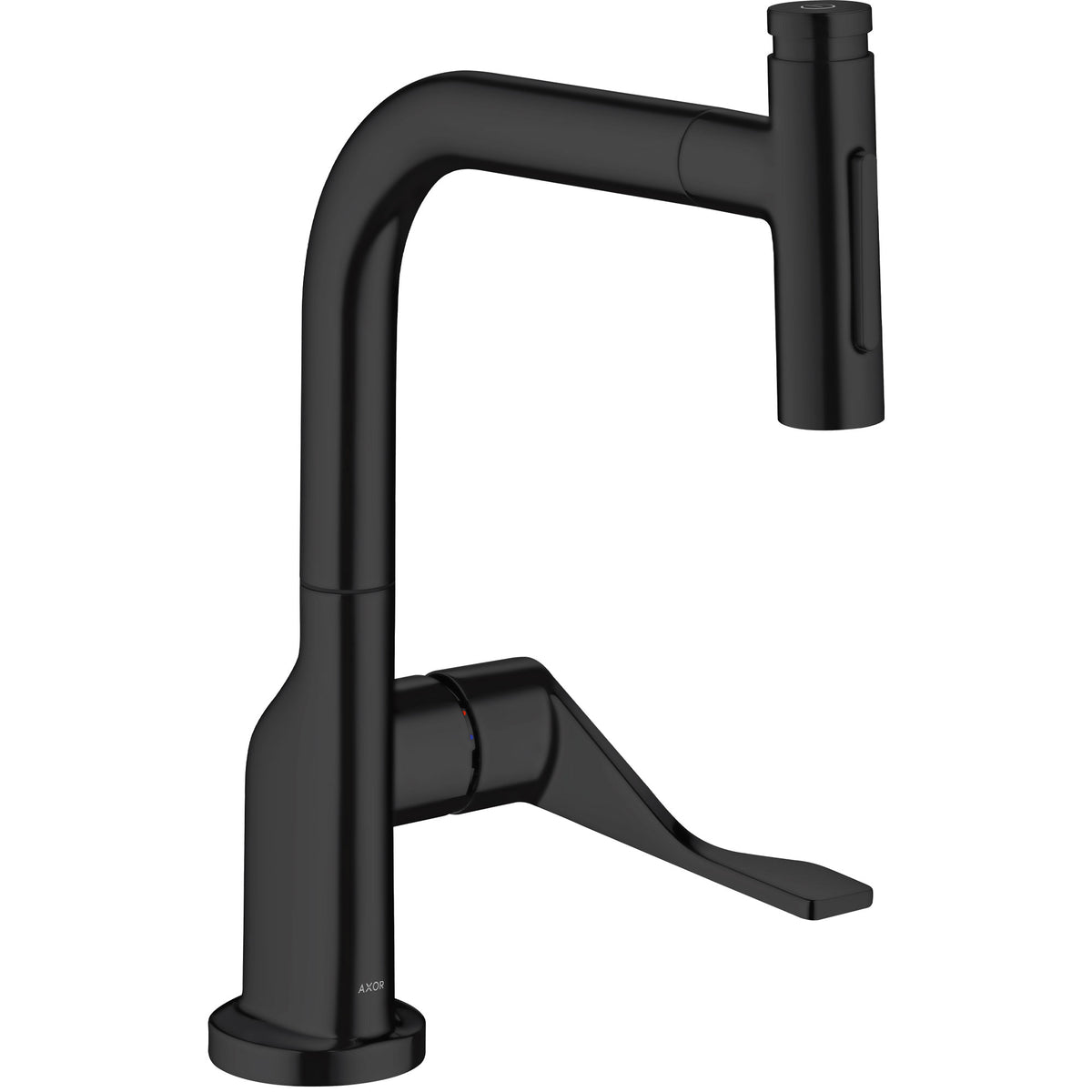 AXOR-Citterio-Single-lever-kitchen-mixer-Select-230-2jet-with-pull-out-spray-Matt-Black