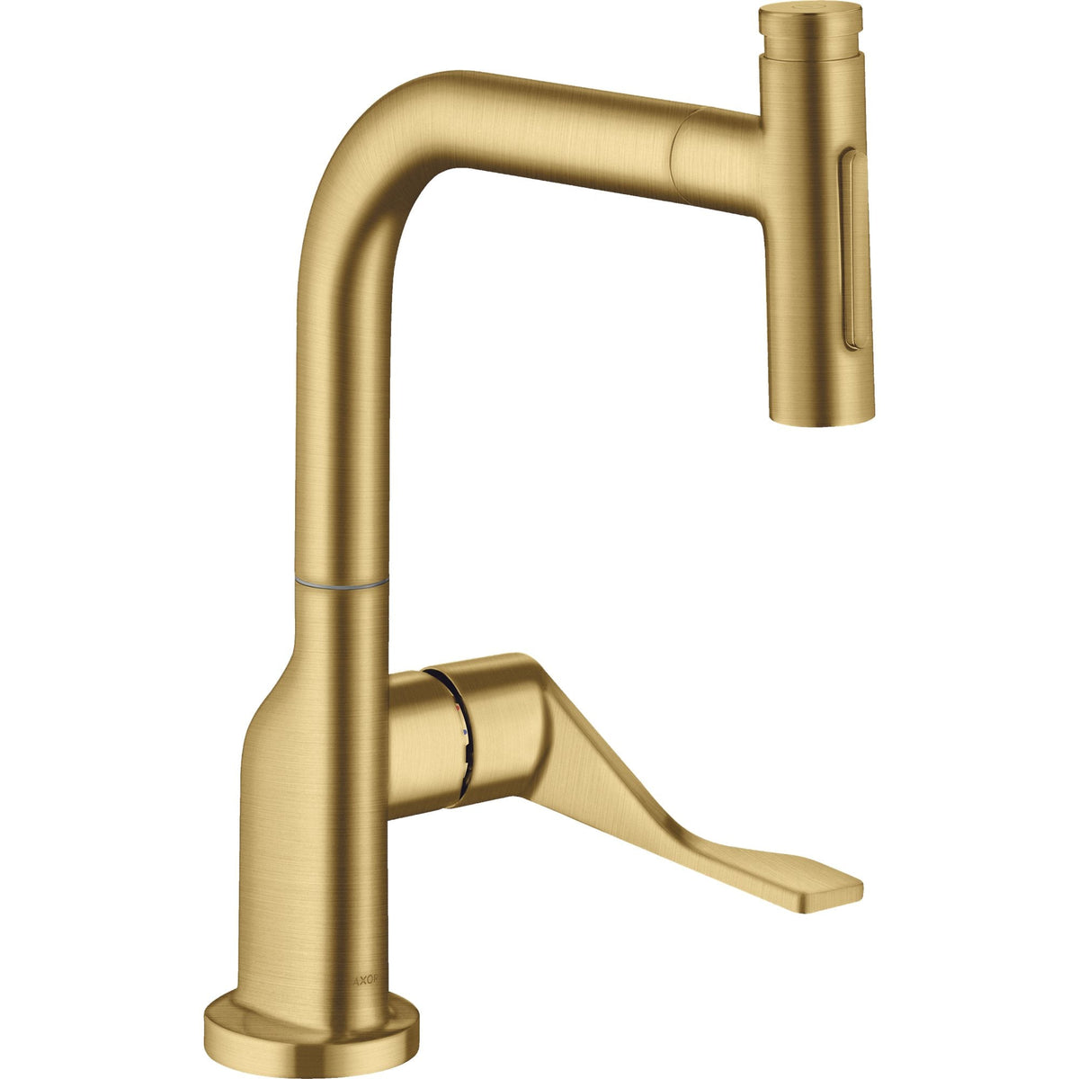 AXOR-Citterio-Single-lever-kitchen-mixer-Select-230-2jet-with-pull-out-spray-and-sBox-Brushed-Gold-Optic-39862250