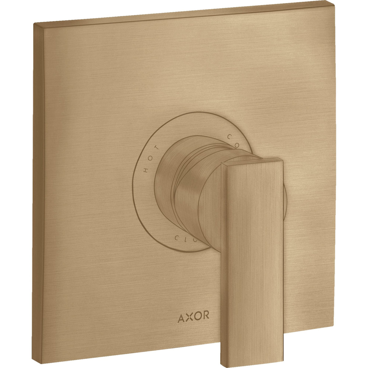 AXOR-Citterio-Single-lever-shower-mixer-for-concealed-installation-with-lever-handle-Brushed-Bronze-39655140