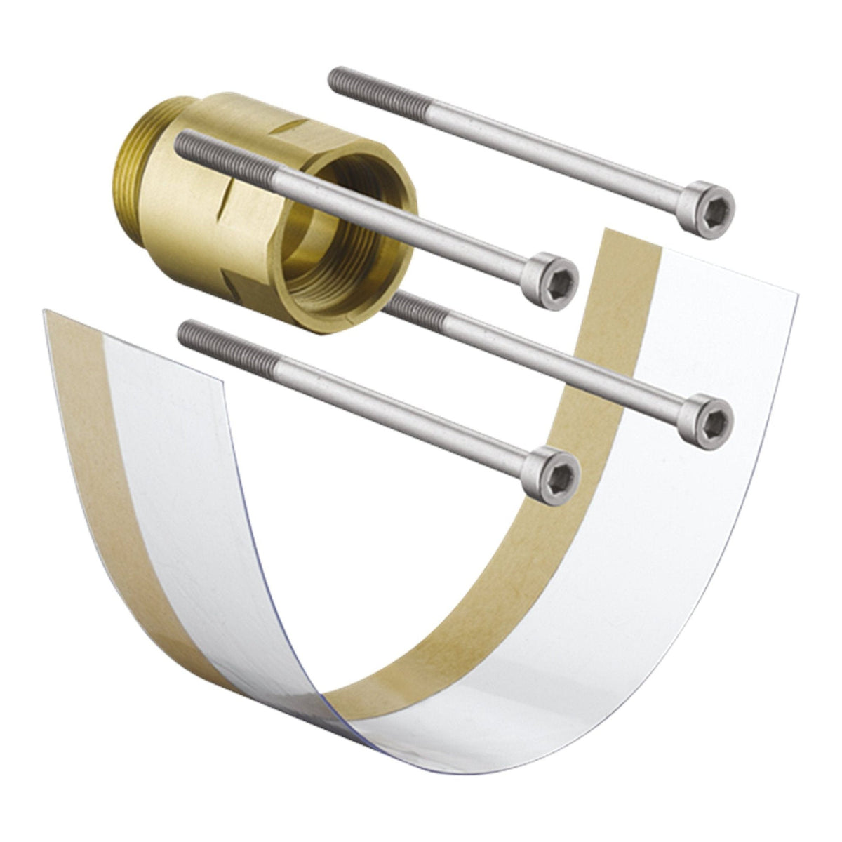 AXOR Extension 25 mm for basic set for electronic basin mixer wall mounted Chrome 13594000