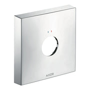 AXOR Extension element square 1 hole red blue Chrome 14965000