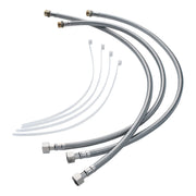 AXOR Hose extension set for 2 hole basin mixer Chrome 38960000