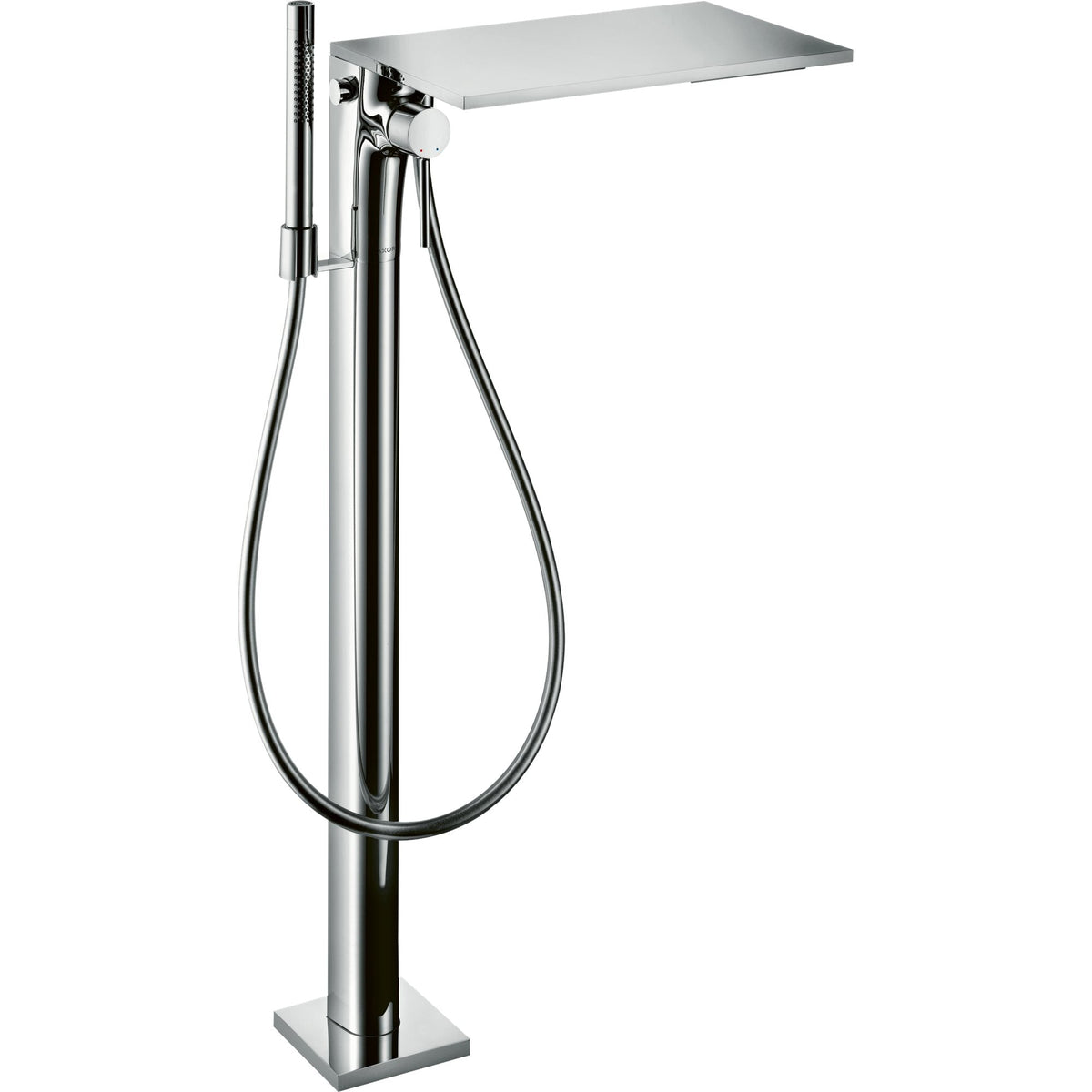 AXOR-Massaud-Single-lever-bath-mixer-floor-standing-Chrome-18450000