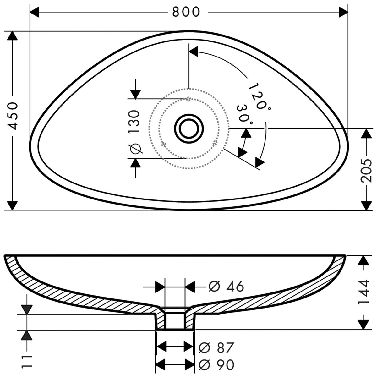 AXOR-Massaud-Wash-bowl-800-450-42300-technical-01