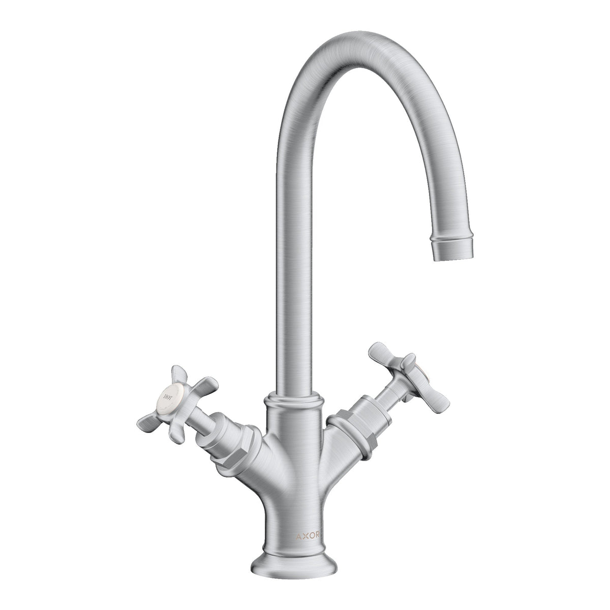 AXOR-Montreux-2-handle-basin-mixer-210-with-cross-handles-and-pop-up-waste-set-Brushed-Chrome-16502260