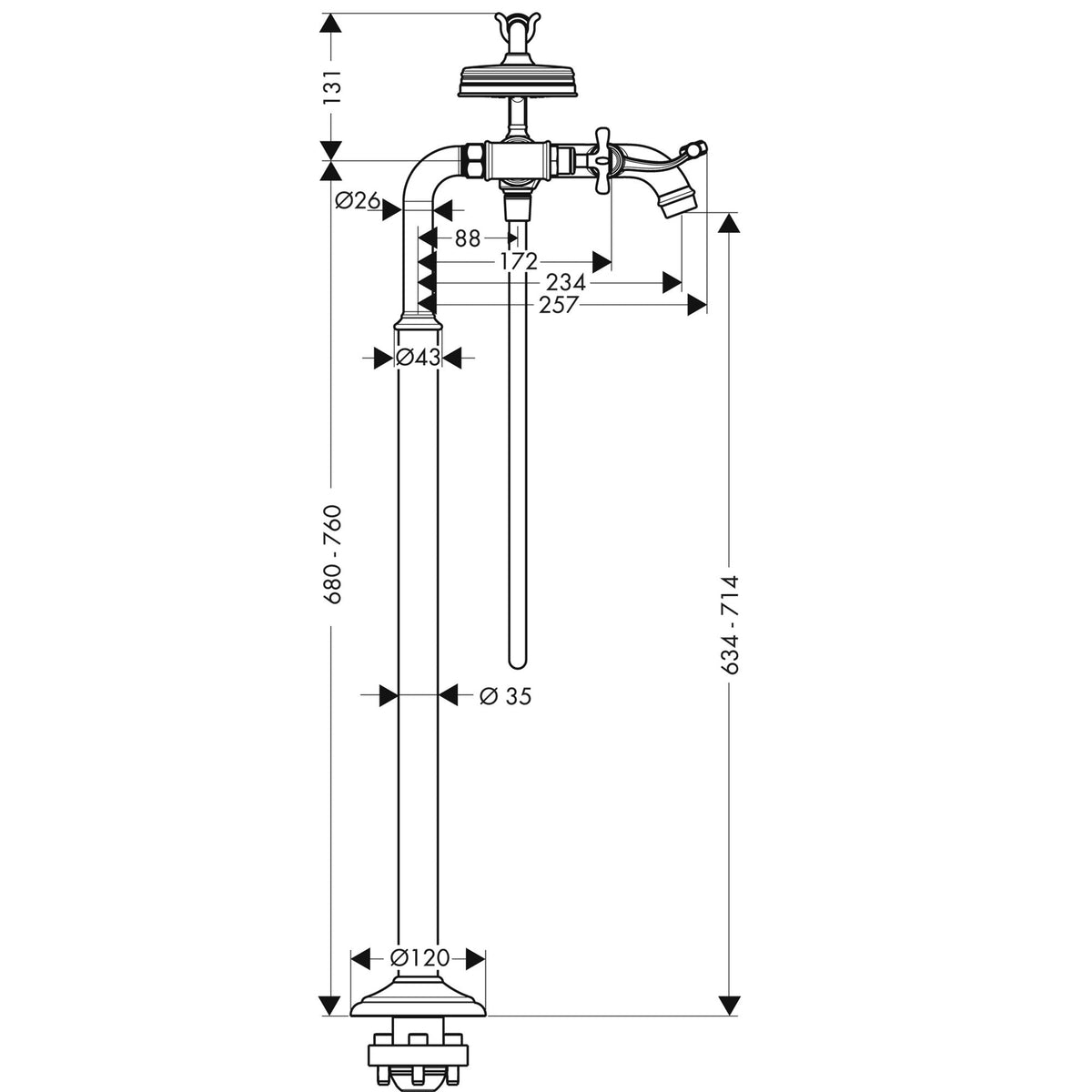 AXOR-Montreux-2-handle-bath-mixer-floor-standing-with-cross-handles-16547-technical-03