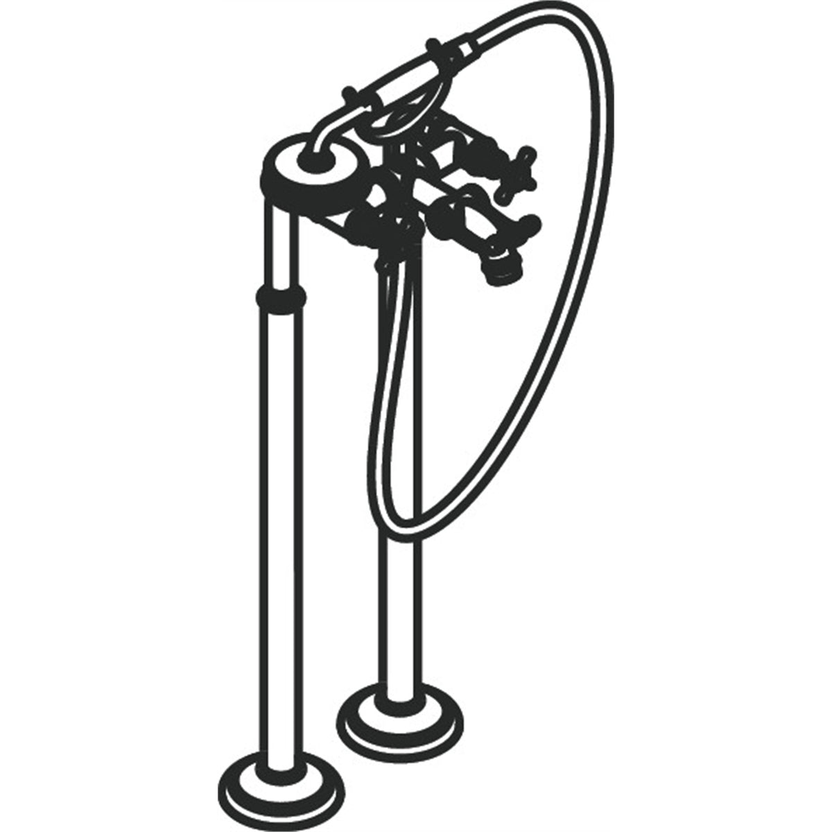 AXOR-Montreux-2-handle-bath-mixer-floor-standing-with-cross-handles-16547-technical-04