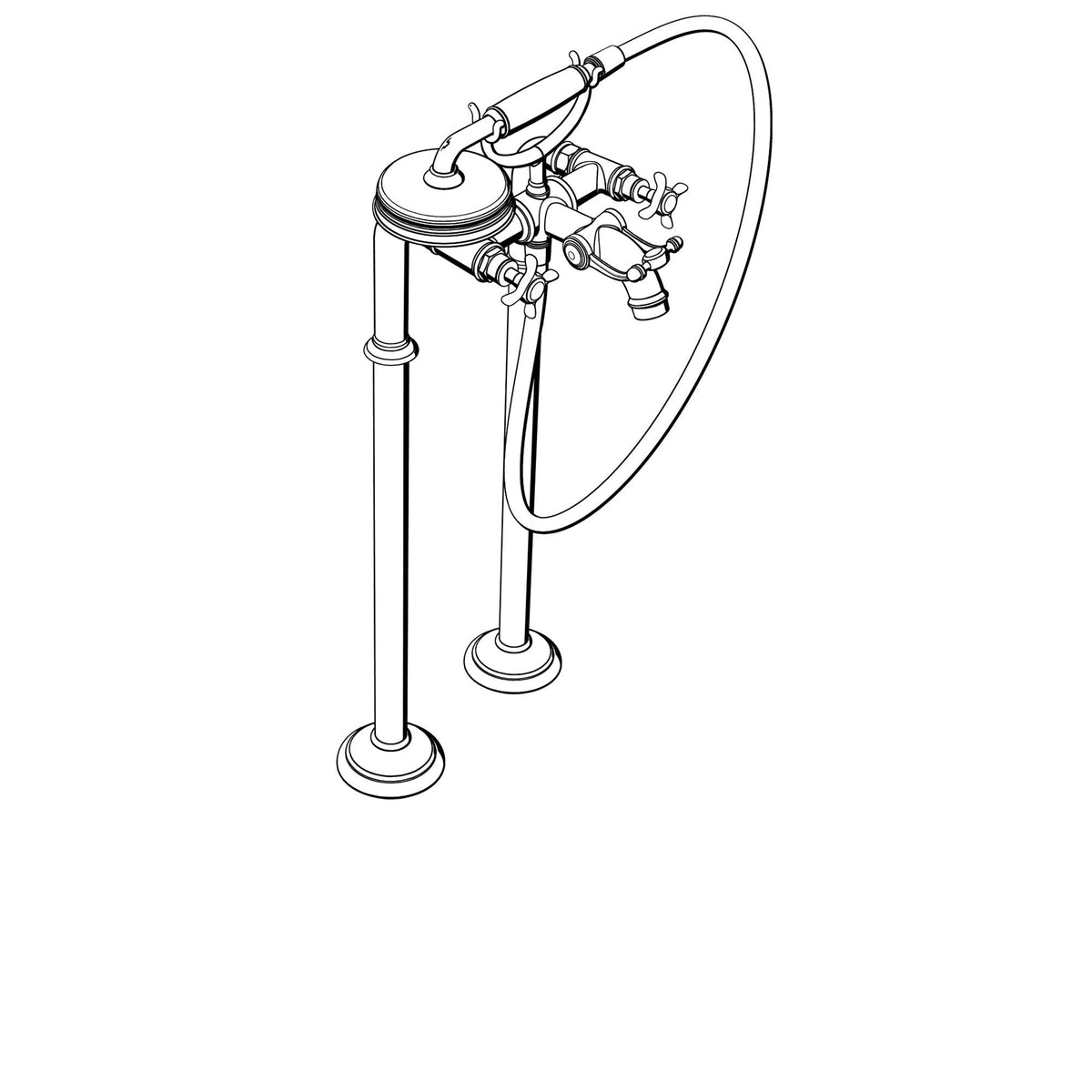 AXOR-Montreux-2-handle-bath-mixer-floor-standing-with-cross-handles-16547-technical-06