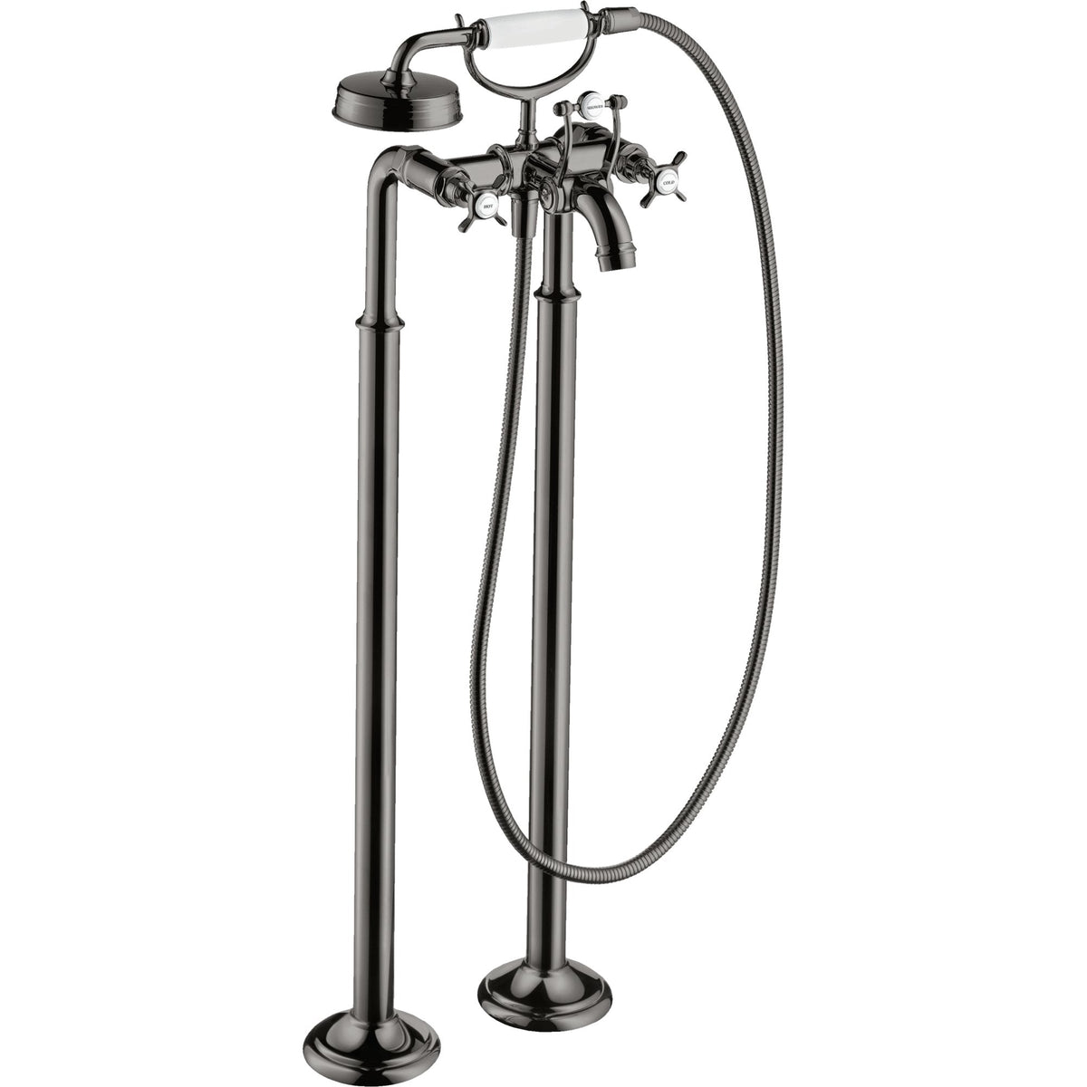 AXOR-Montreux-2-handle-bath-mixer-floor-standing-with-cross-handles-Polished-Black-Chrome-16547330