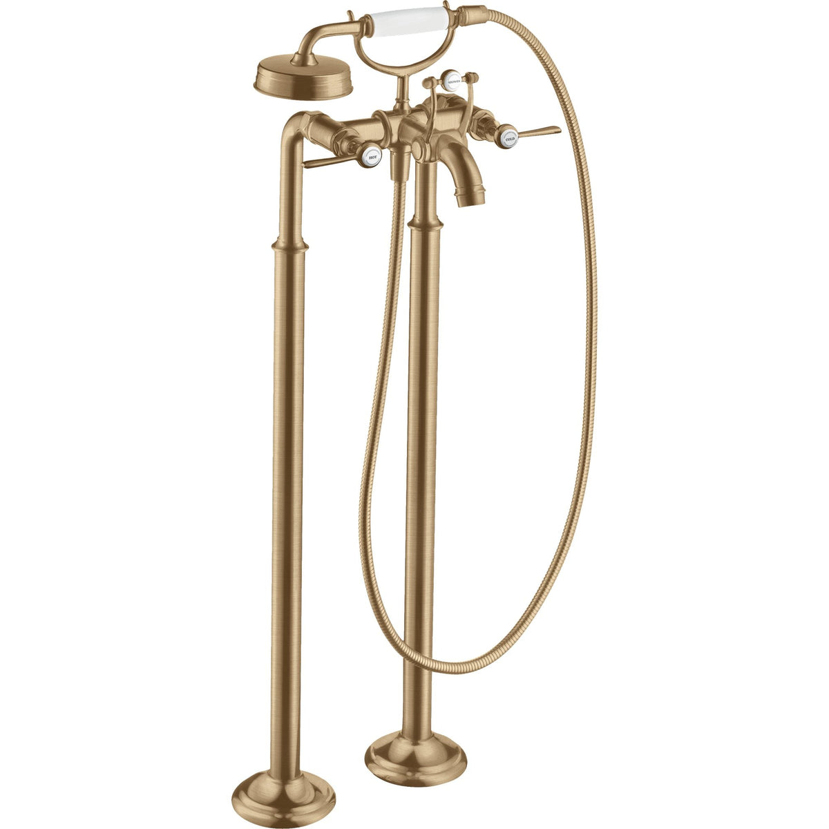 AXOR-Montreux-2-handle-bath-mixer-floor-standing-with-lever-handles-Brushed-Bronze-16553140