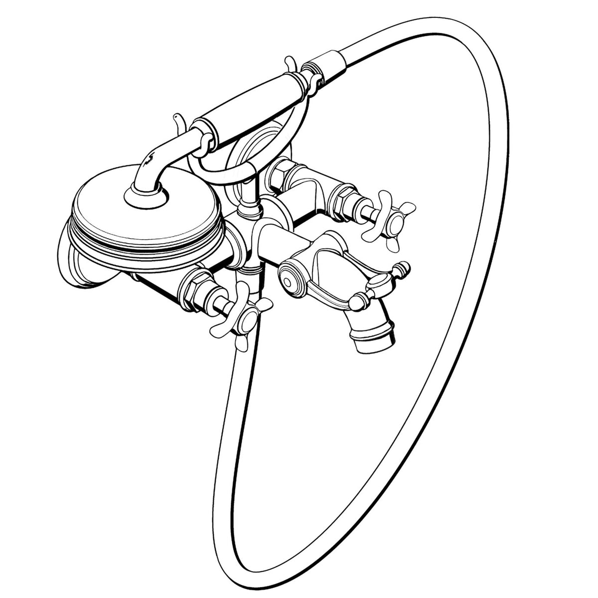 AXOR-Montreux-2-handle-bath-mixer-for-exposed-installation-with-cross-handles-16540-technical-04