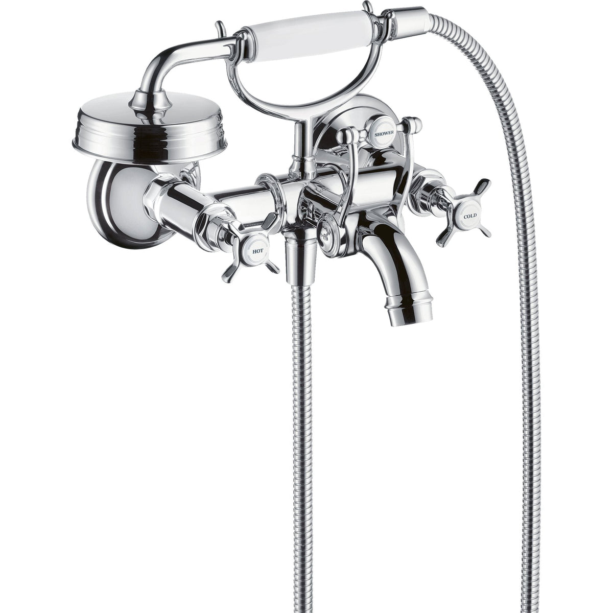 AXOR-Montreux-2-handle-bath-mixer-for-exposed-installation-with-cross-handles-Chrome-16540000