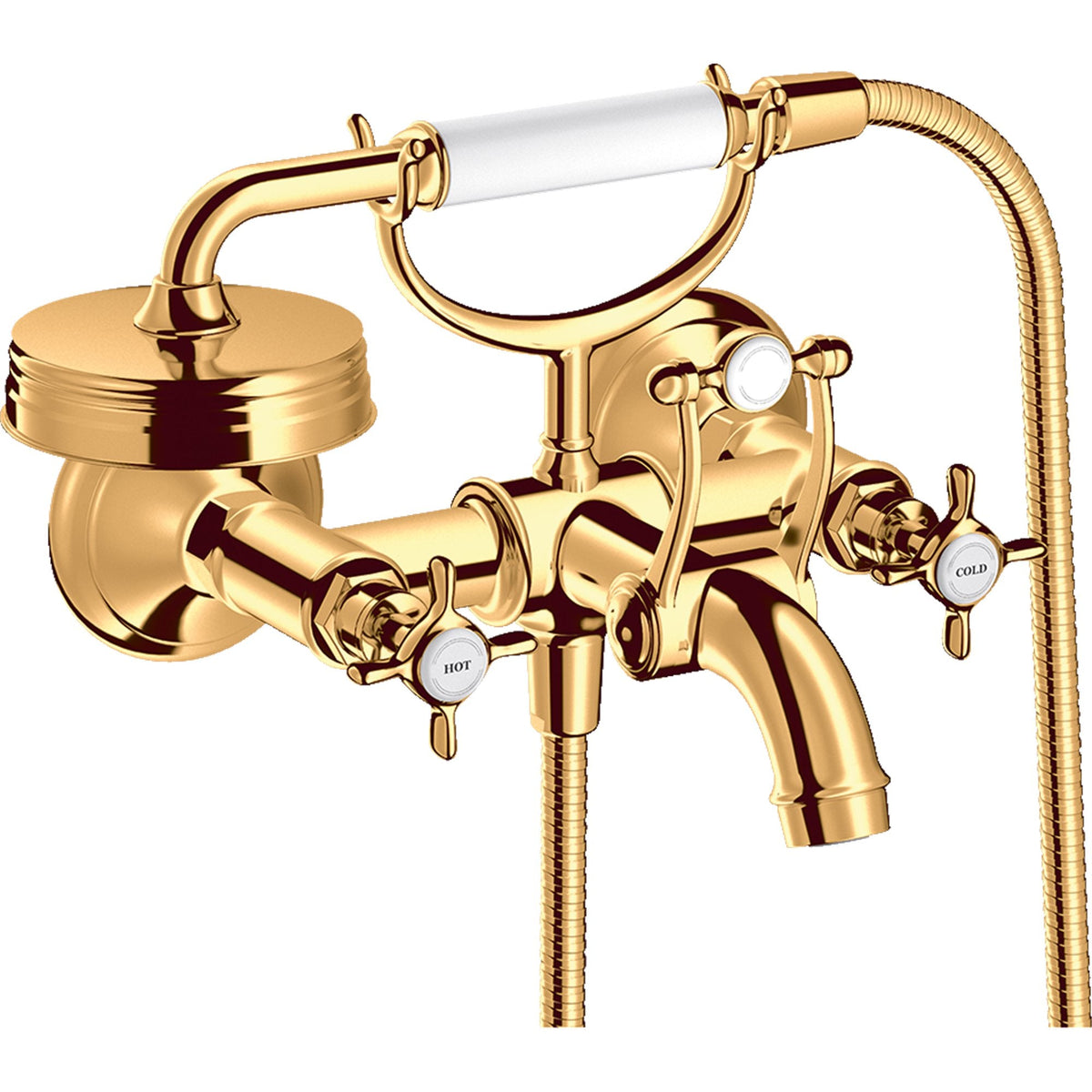 AXOR-Montreux-2-handle-bath-mixer-for-exposed-installation-with-cross-handles-Polished-Gold-Optic-16540990
