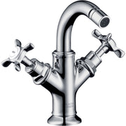 AXOR-Montreux-2-handle-bidet-mixer-with-cross-handles-and-pop-up-waste-set-Chrome-16520000