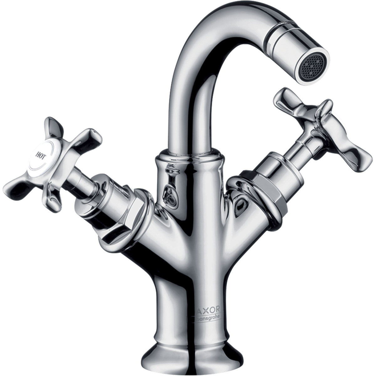 AXOR-Montreux-2-handle-bidet-mixer-with-cross-handles-and-pop-up-waste-set-Chrome-16520000