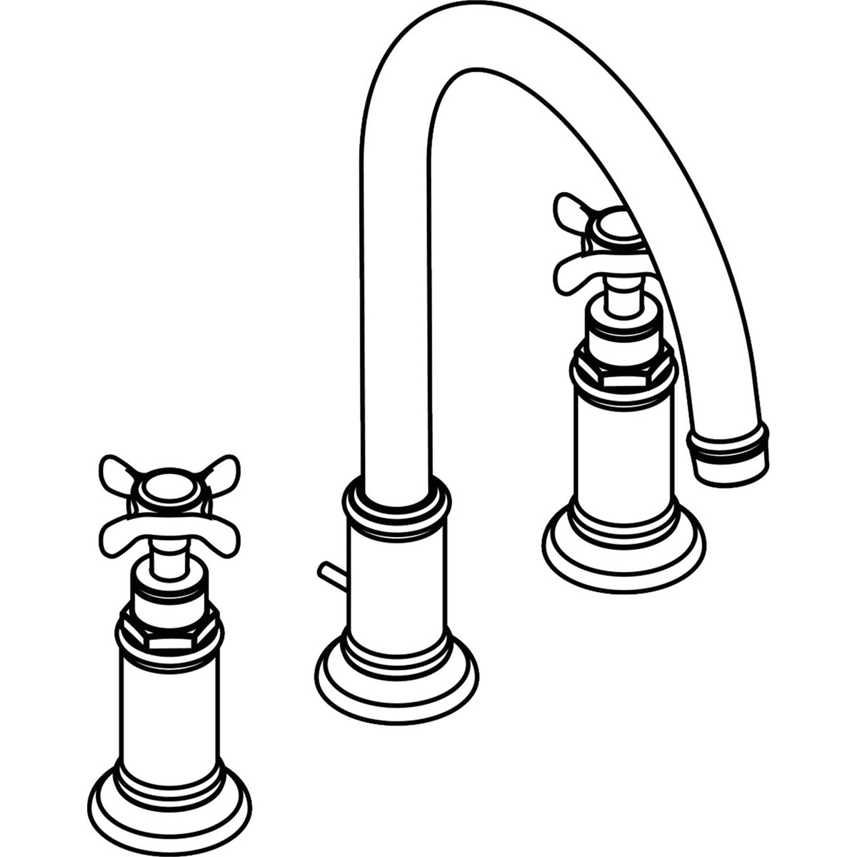 AXOR-Montreux-3-hole-basin-mixer-180-with-cross-handles-and-pop-up-waste-set-16513-technical-02