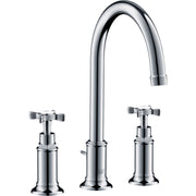 AXOR-Montreux-3-hole-basin-mixer-180-with-cross-handles-and-pop-up-waste-set-Chrome-16513000