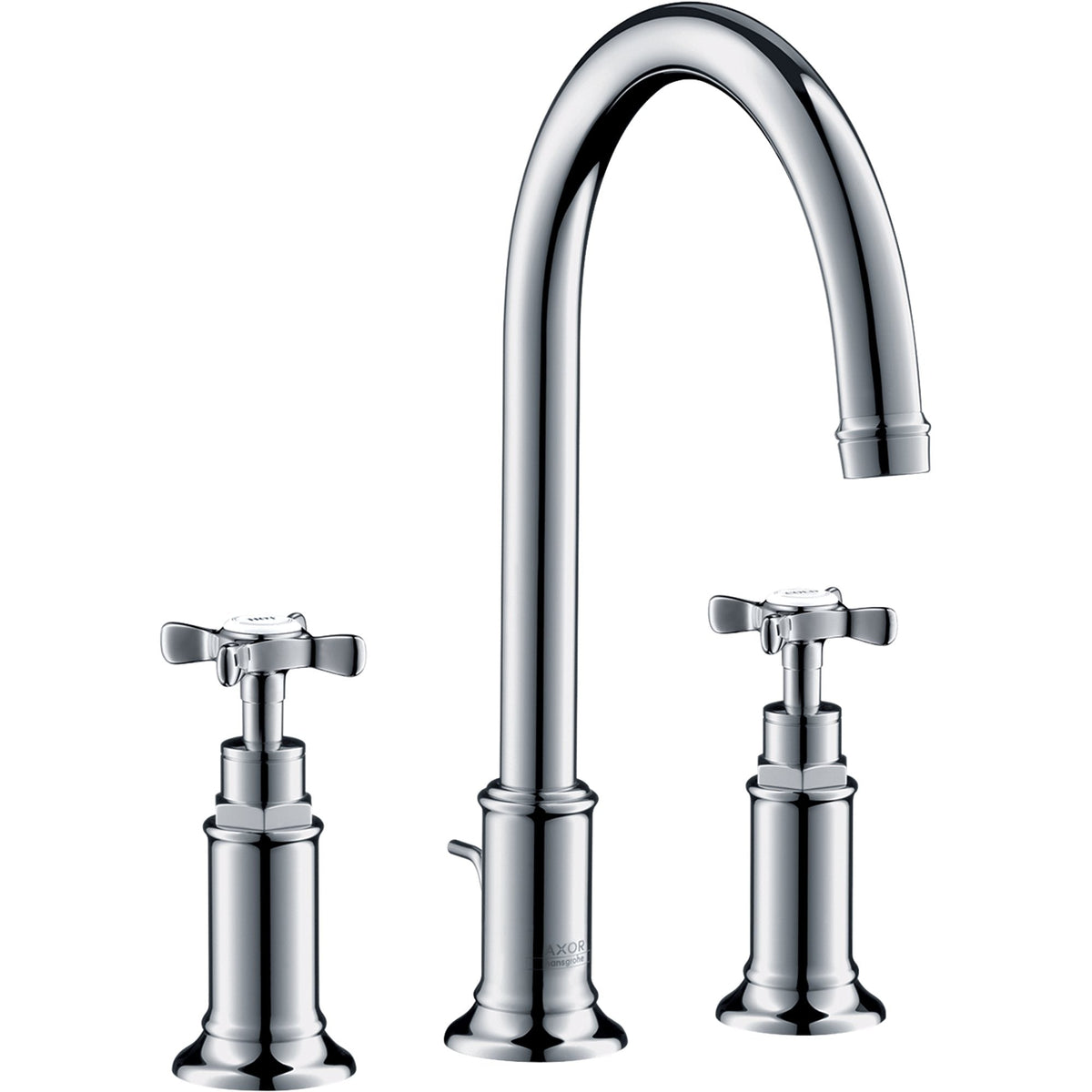 AXOR-Montreux-3-hole-basin-mixer-180-with-cross-handles-and-pop-up-waste-set-Chrome-16513000