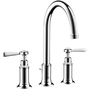 AXOR-Montreux-3-hole-basin-mixer-180-with-lever-handles-and-pop-up-waste-set-Chrome-16514000