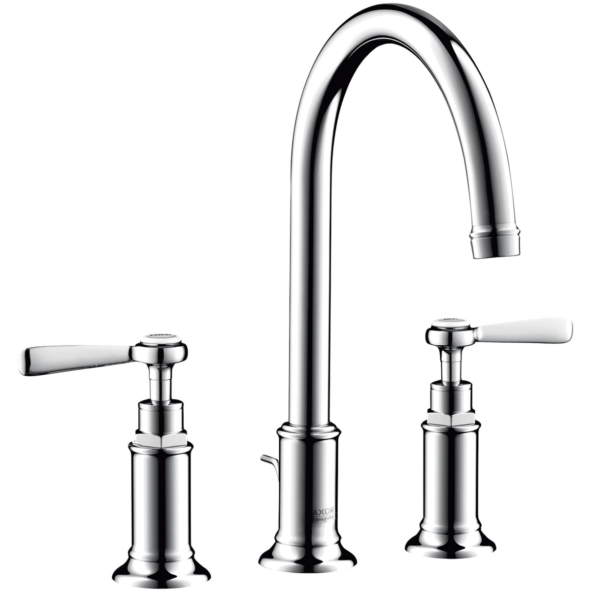 AXOR-Montreux-3-hole-basin-mixer-180-with-lever-handles-and-pop-up-waste-set-Chrome-16514000
