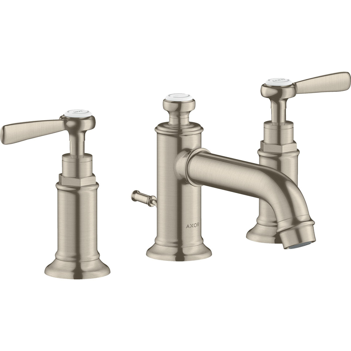 AXOR-Montreux-3-hole-basin-mixer-30-with-lever-handles-and-pop-up-waste-set-Brushed-Nickel-16535820