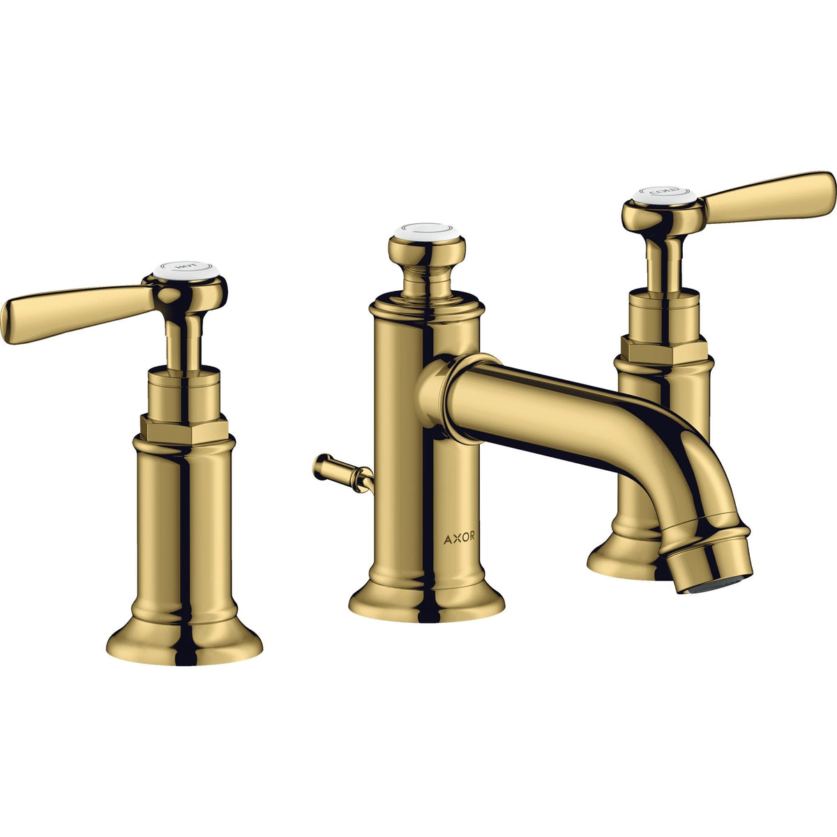AXOR-Montreux-3-hole-basin-mixer-30-with-lever-handles-and-pop-up-waste-set-Polished-Gold-Optic-16535990