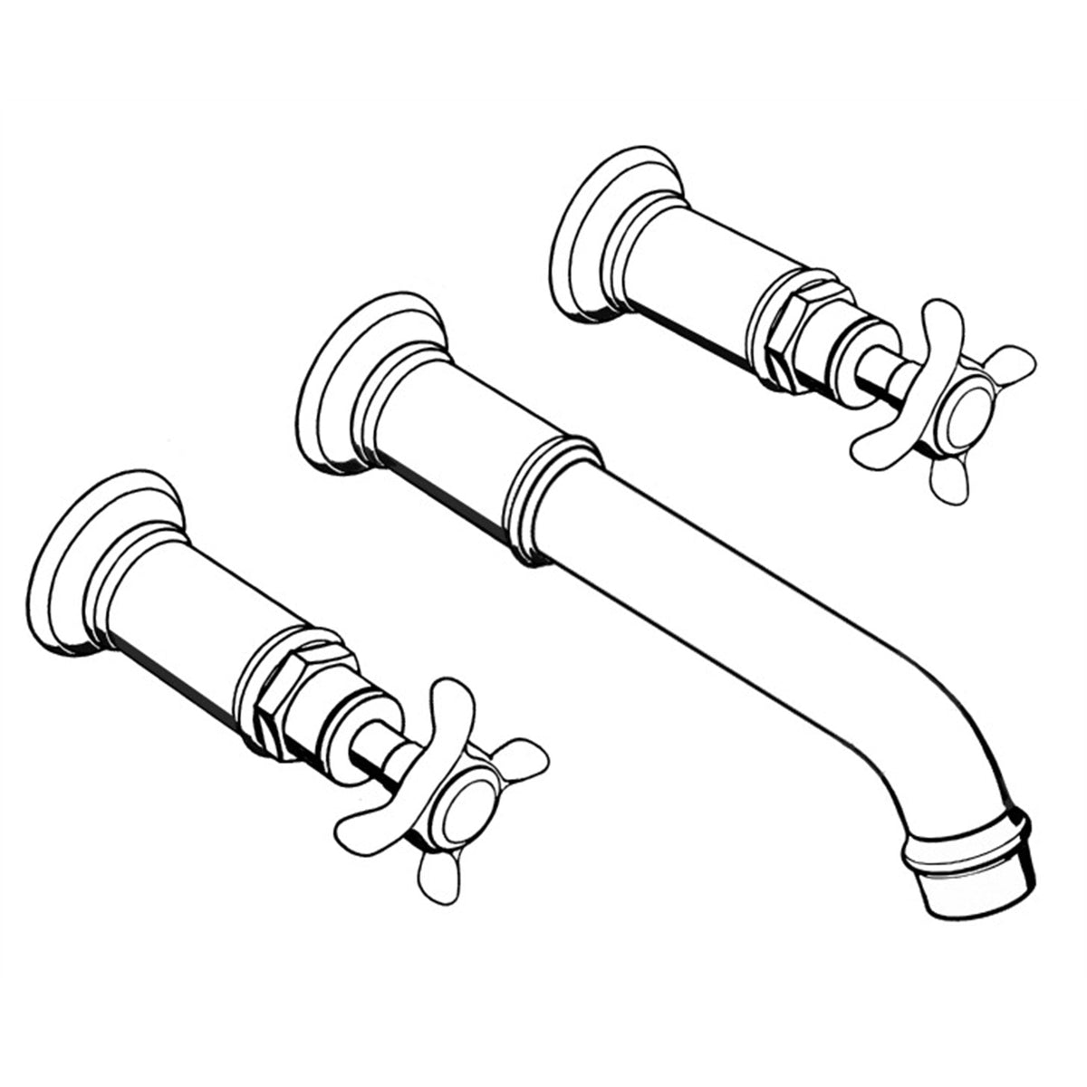 AXOR-Montreux-3-hole-basin-mixer-for-concealed-installation-wall-mounted-with-spout-165-225-mm-and-cross-handles-16532-technical-05