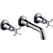 AXOR-Montreux-3-hole-basin-mixer-for-concealed-installation-wall-mounted-with-spout-165-225-mm-and-cross-handles-Chrome-16532000