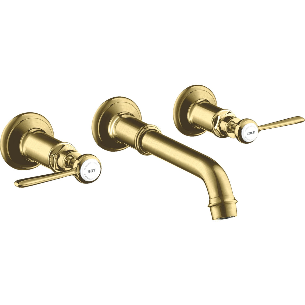 AXOR-Montreux-3-hole-basin-mixer-for-concealed-installation-wall-mounted-with-spout-165-225-mm-and-lever-handles-Brushed-Brass-16534950