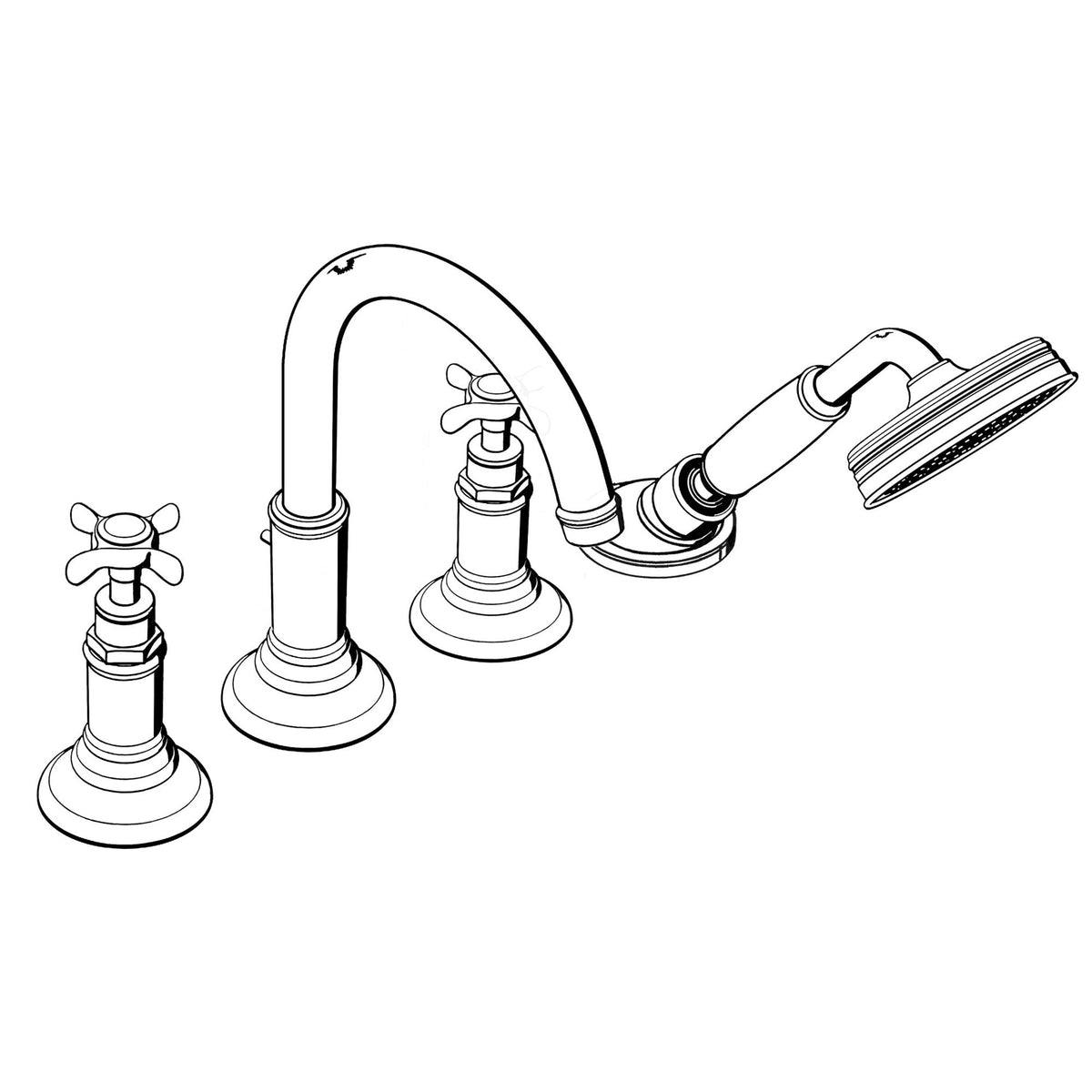 AXOR-Montreux-4-hole-rim-mounted-bath-mixer-with-cross-handles-16546-technical-04